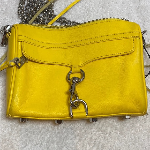 Rebecca Minkoff Handbags - Rebecca Minkoff yellow crossbody bag purse